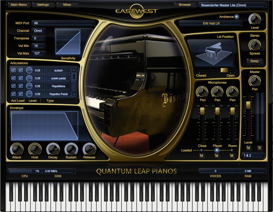 BOSENDORFER 290 PLATINUM