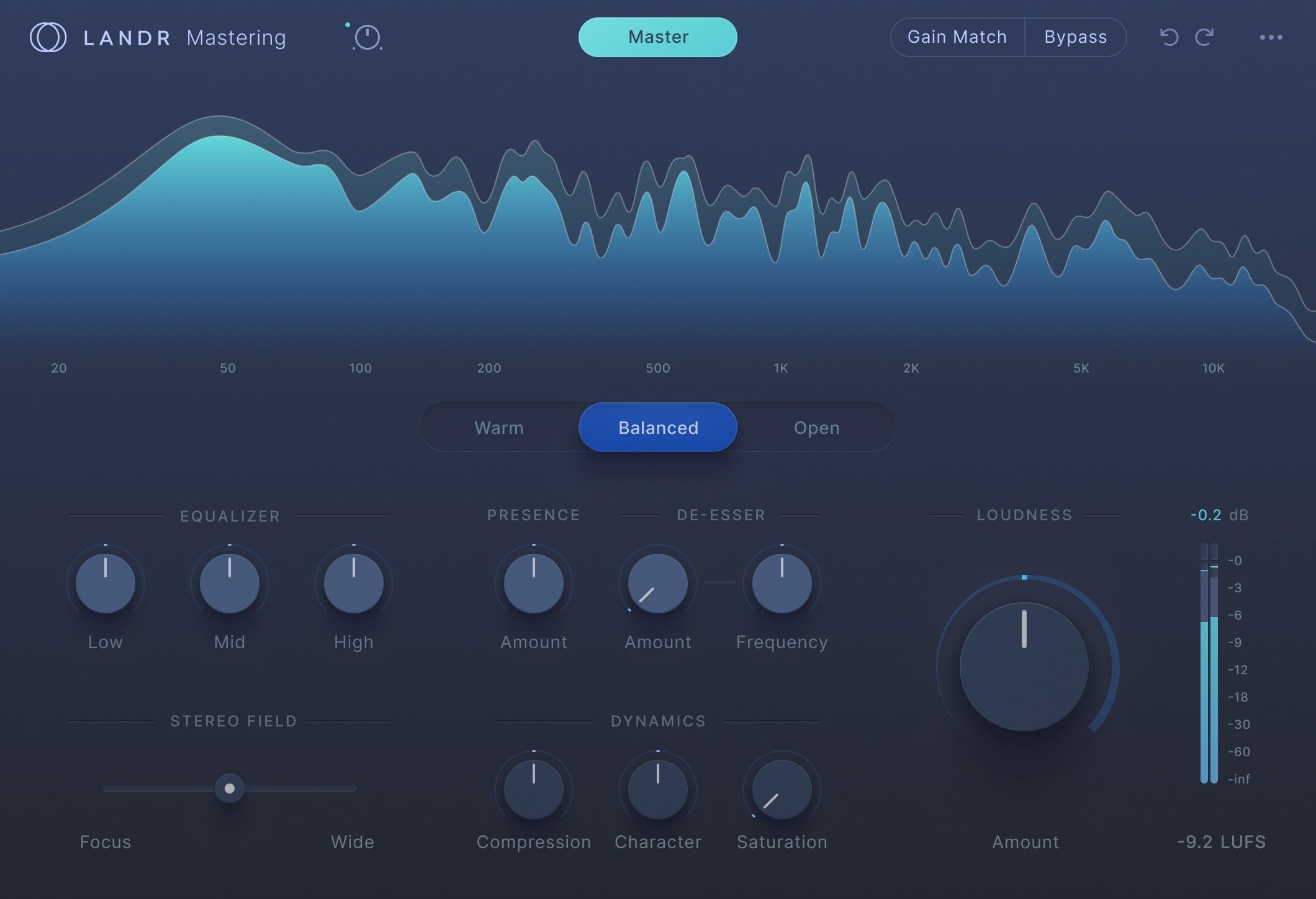 LandR Mastering Plugin