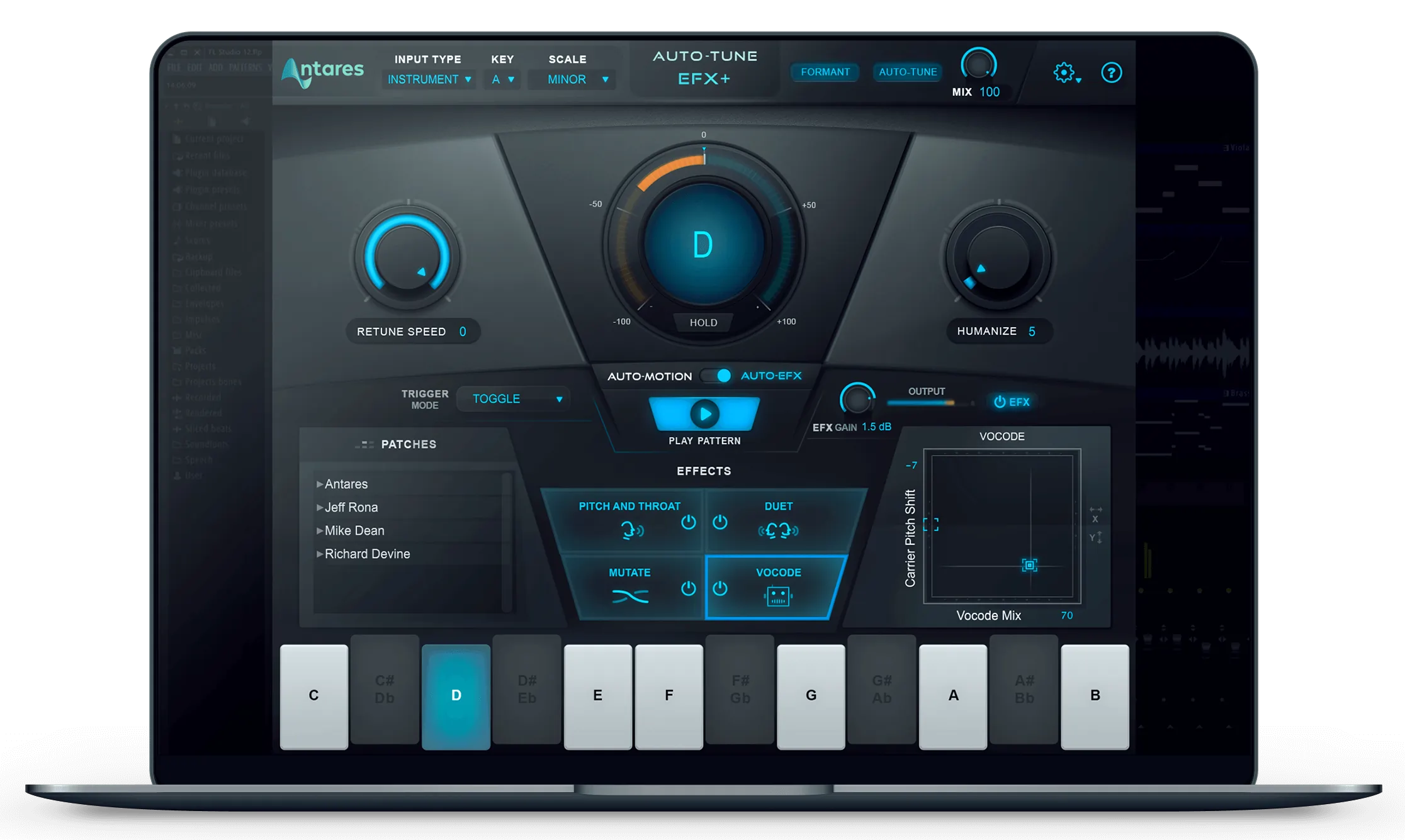 Antares Auto-Tune EFX+ + Auto-Key 2