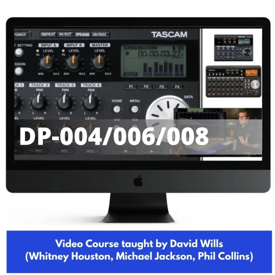 Tascam DP-004 /2F006 /2F008 Video Training Course