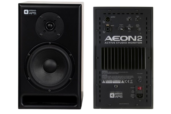 APS Aeon 2 Black 二分频有源录音棚监听音箱