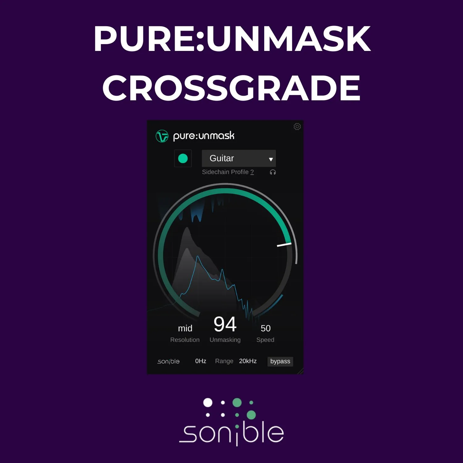 Sonible pure:unmask CROSSGRADE