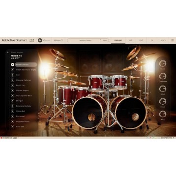 Addictive Drums 2: Modern Heavy ADpak