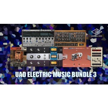 UAD Electronic Music Bundle 3