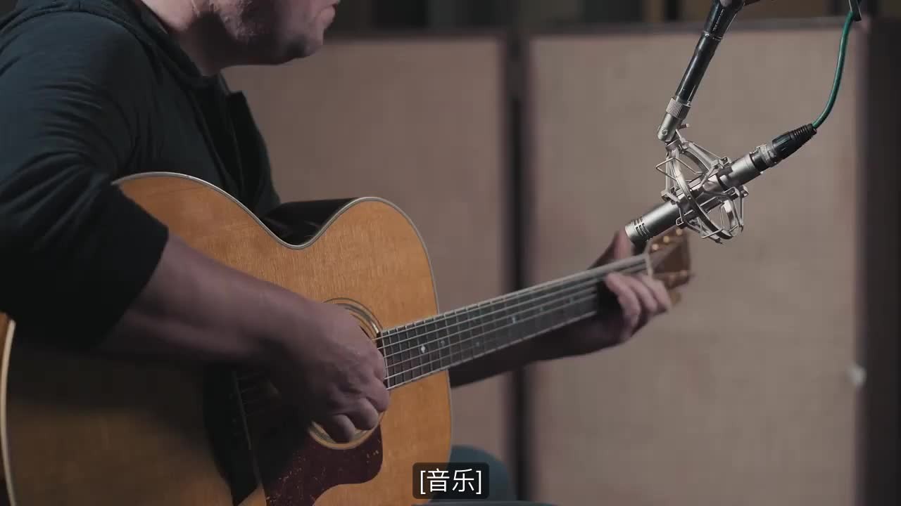 视频 原声吉它录音话筒音色对比