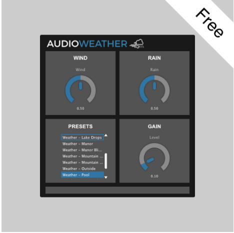 AudioWeather：免费天气音效插件