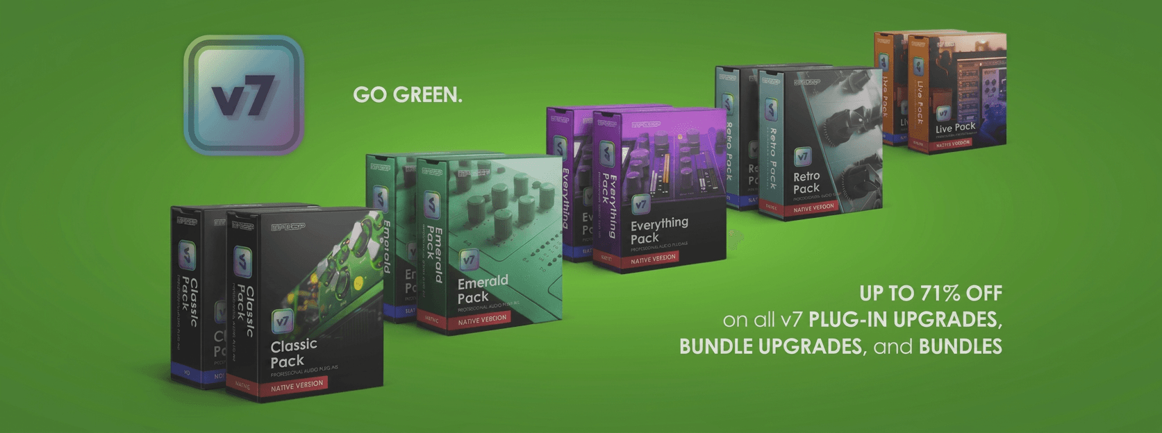 McDSP 年度 GO GREEN 大促来袭！v7 全线升级及套装最高立省50%