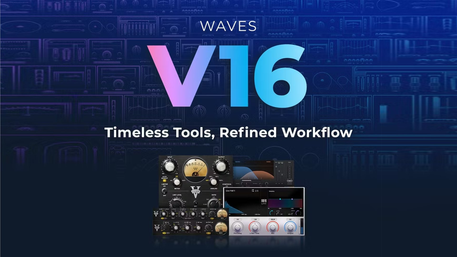Waves 发布 V16 - Waves 插件最新版本