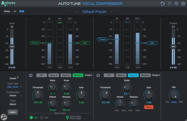 Antares 发布 Auto-Tune Vocal Compressor 压缩器