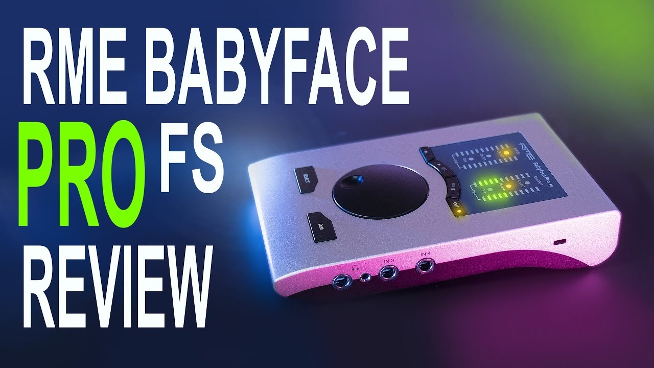 音频接口购买选择 ？- RME Babyface PRO FS评测