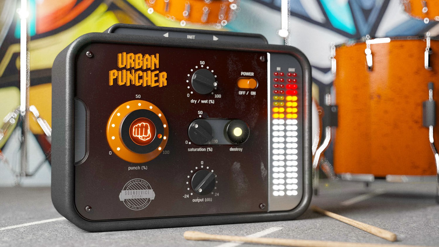 Urban Puncher 鼓冲击力插件演示