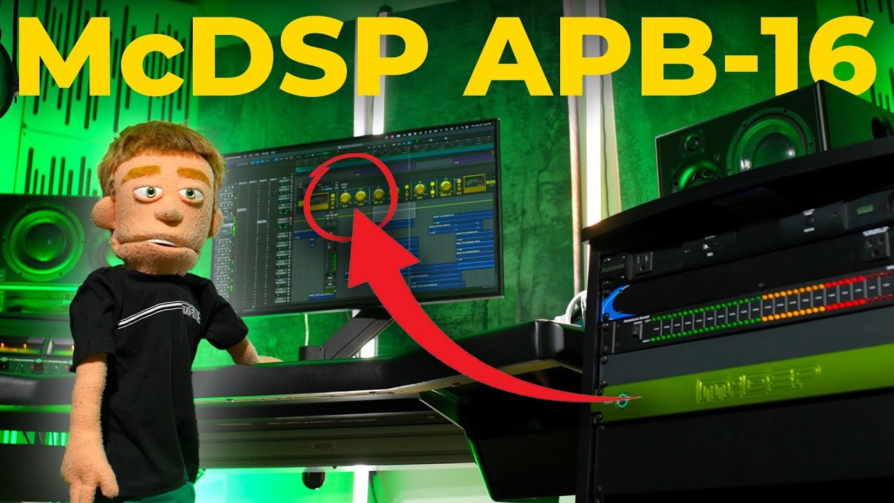 使用McDSP APB-16 BOB插件混音嘻哈鼓、808、人声和合成器