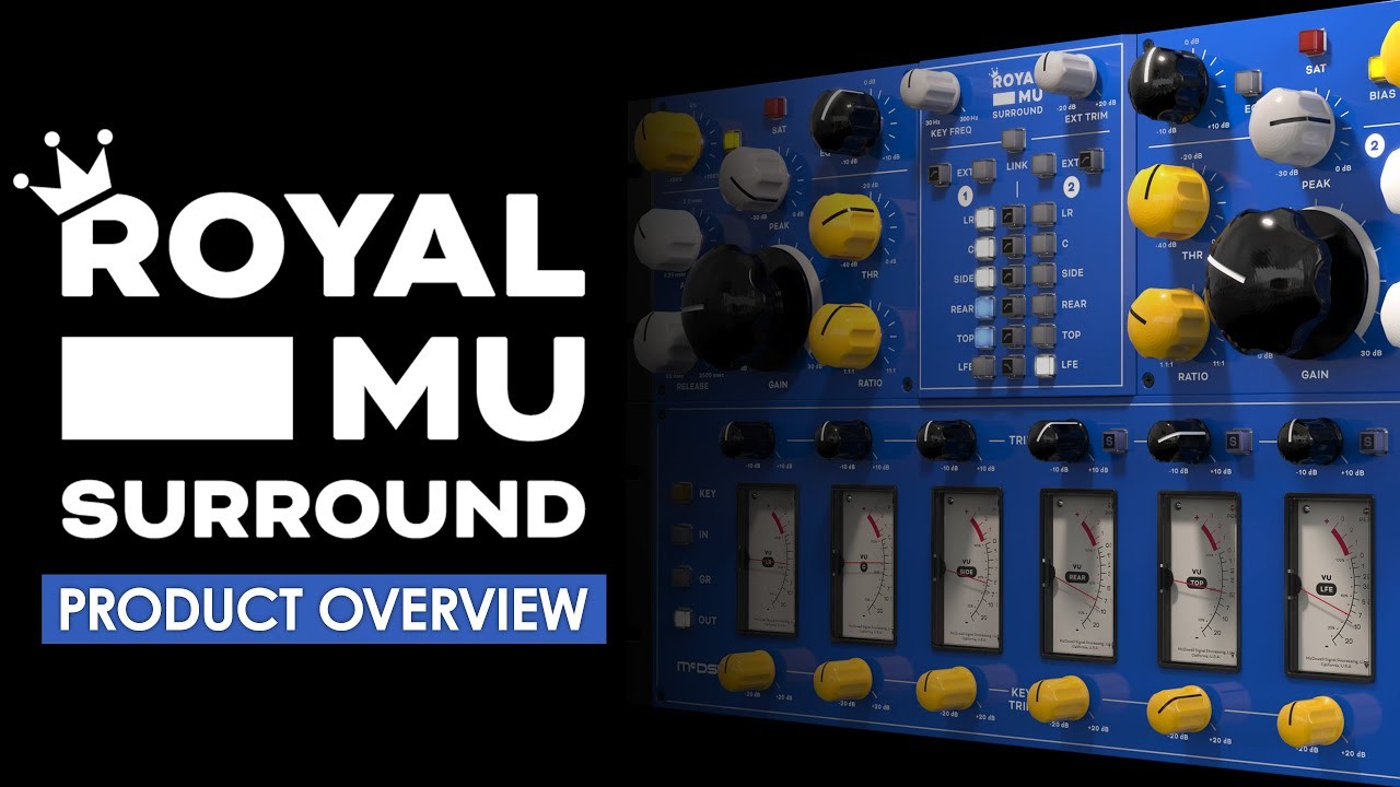 McDSP Royal Mu 环绕声 APB 插件 - 产品概览