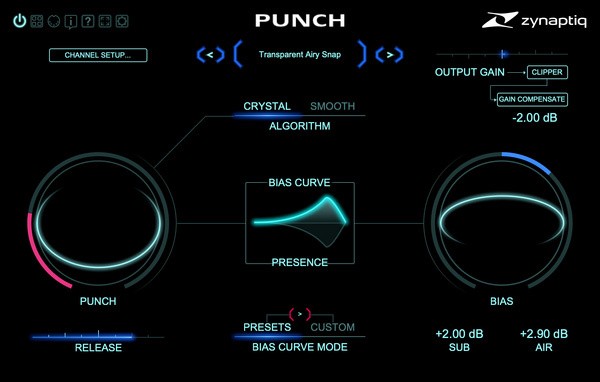 Zynaptiq 的 Punch 插件登陆