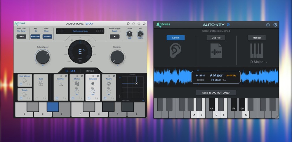Antares发布EFX+ 10.0和 Auto-Key 2 插件