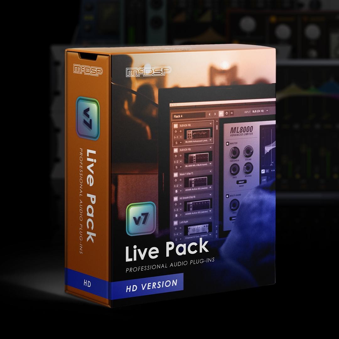 McDSP 发布 Live Pack II v7