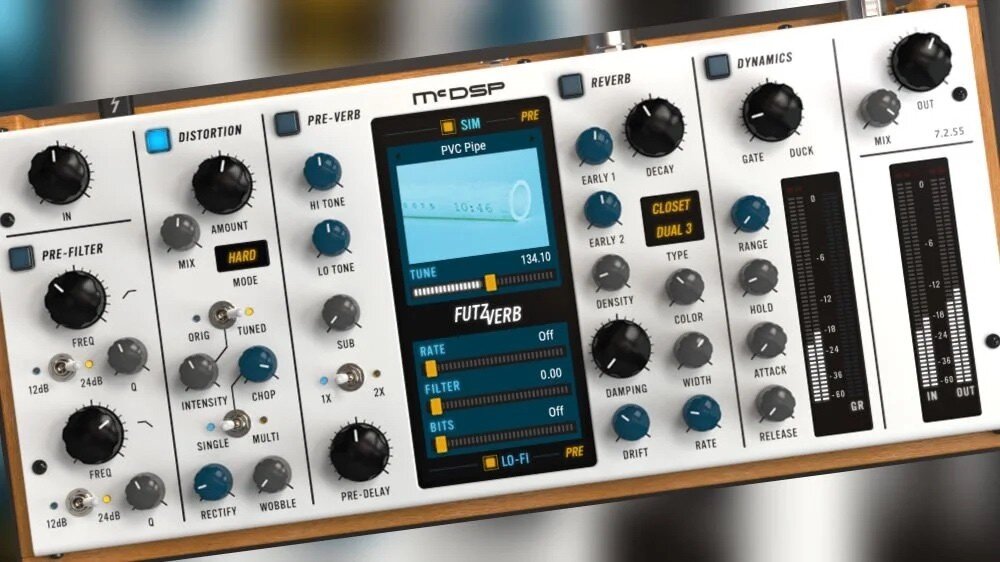 亲身体验 McDSP FutzVerb - 扭曲空间的重塑