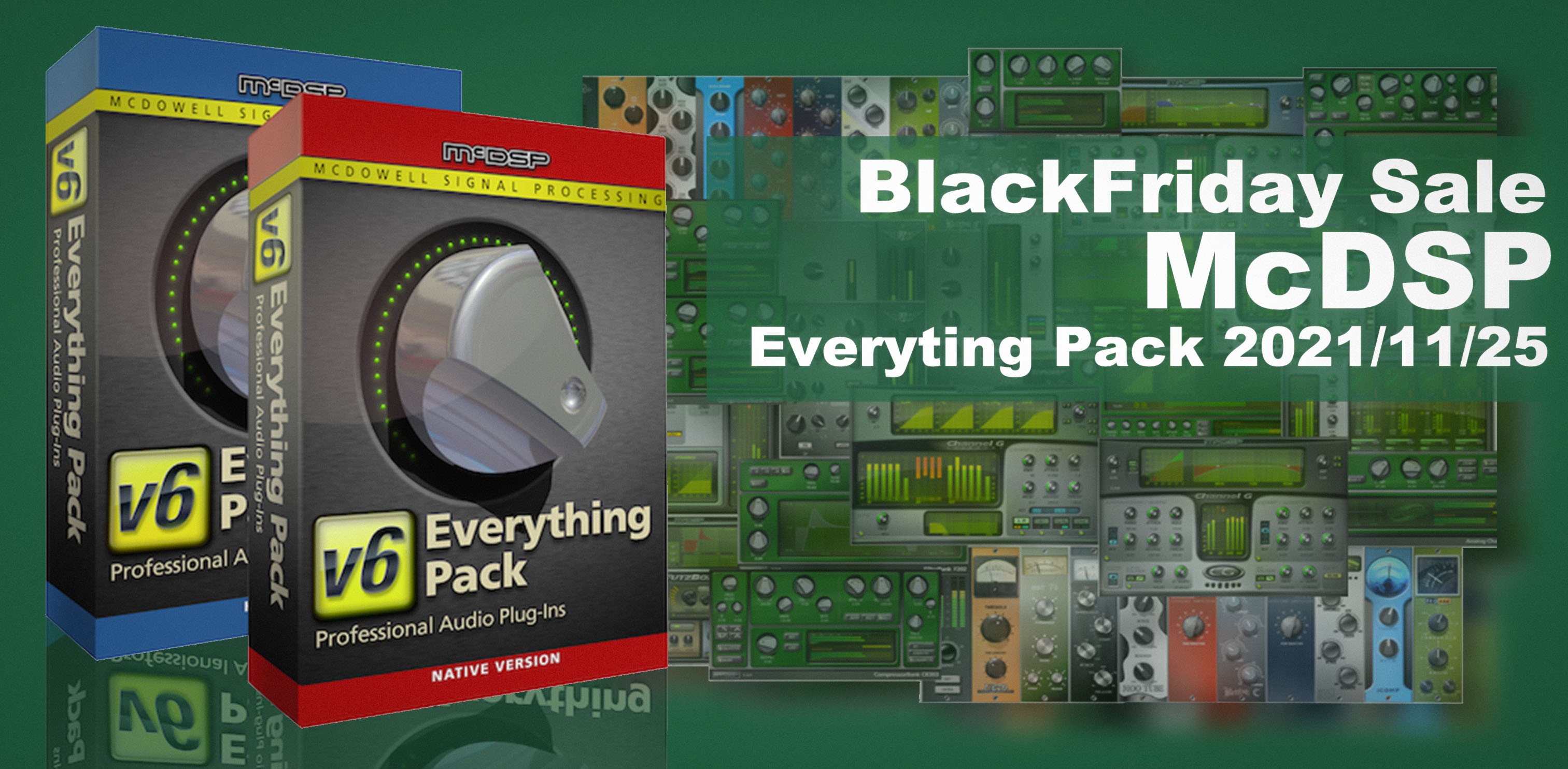 McDSP Everything Pack 黑五特别优惠