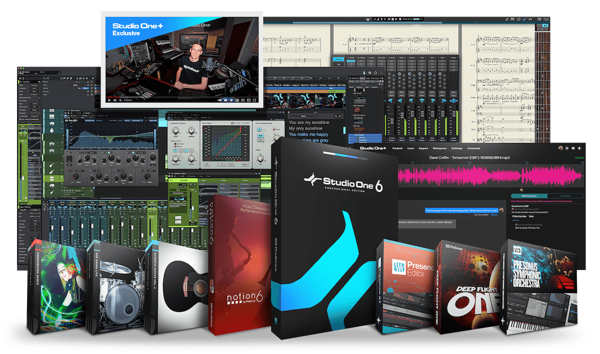 Presonus 推出 Studio One+ 软件订阅服务