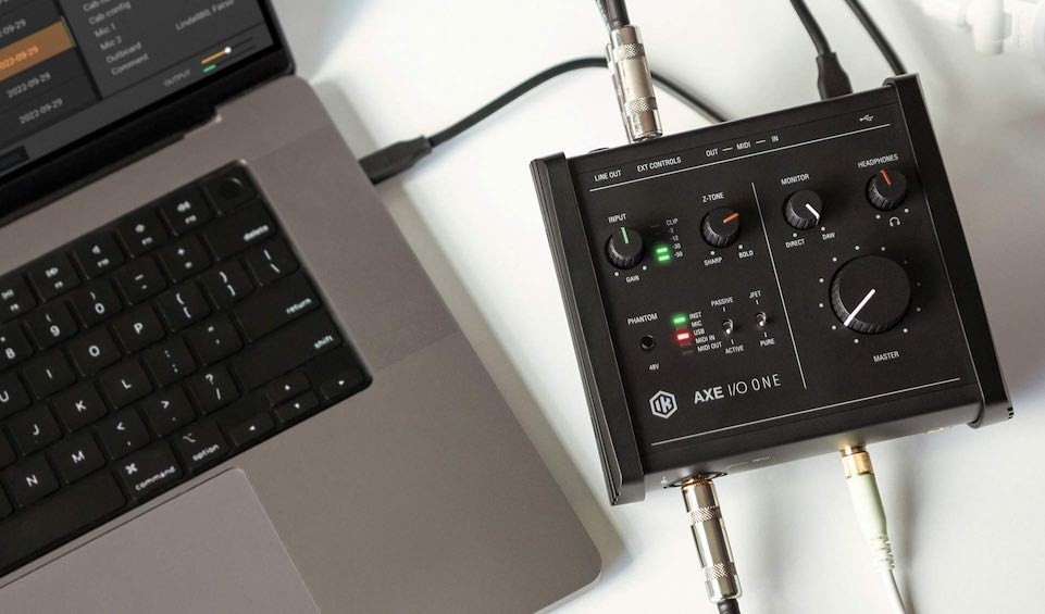 IK Multimedia发布AXE I/O ONE声卡